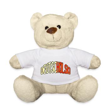 Deutsch-Pole polnisch Polen-Reise Deutscholski - Teddy - Weiß - Vorne