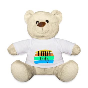 Little Lady - Teddy Bear - white - Front
