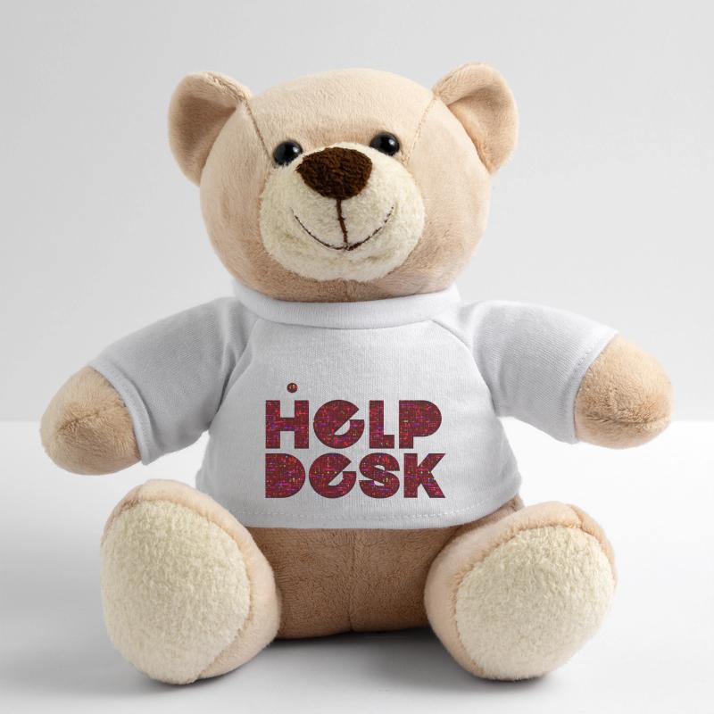 Helpdesk IT-Support-Geek Computer-Computer-Geek Teddy