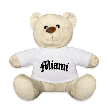 Miami - Teddy Bear - white - Front