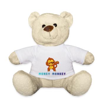 Singe d’argent - Nounours - blanc - Devant