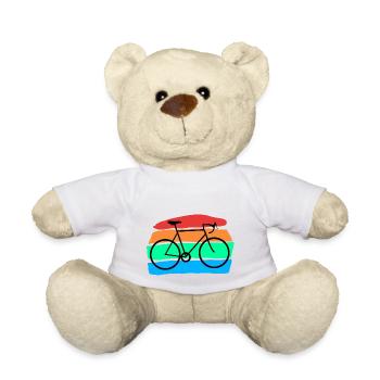 Bicyclette - Nounours - blanc - Devant