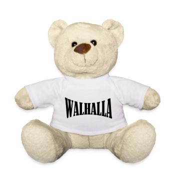 walhalla viking wikinger shirt - Teddy - Weiß - Vorne