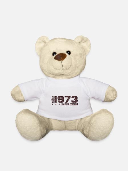 50e anniversaire Mars 1973 Cadeau en édition limitée - Nounours - blanc