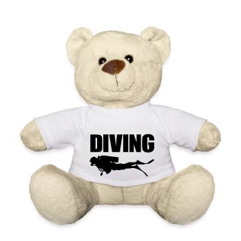 Diving - Teddy - Weiß - Vorne