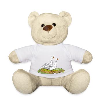 Geese - Teddy Bear - white - Front