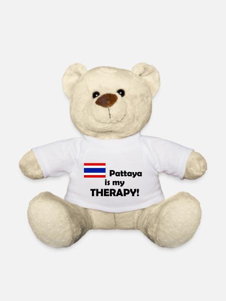Pattaya is my Therapy - Teddy - Weiß