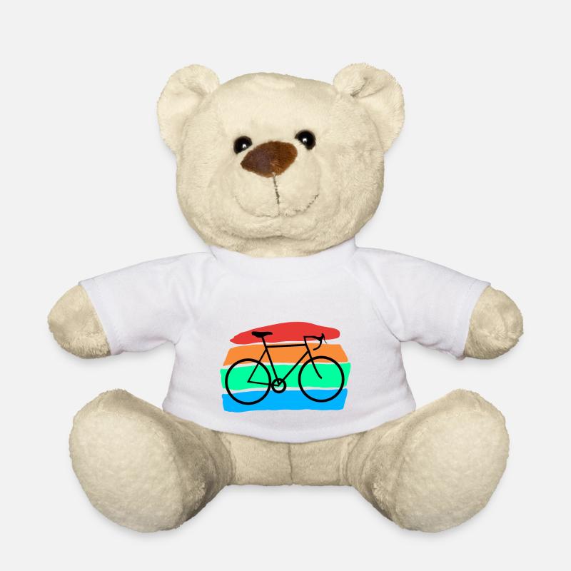 Bicyclette - Nounours - blanc