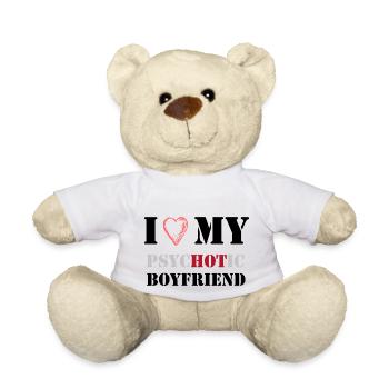 Ich liebe meinen psychotischen Freund - Teddy - Weiß - Vorne
