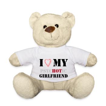 Ich liebe meine psychotische Freundin - Teddy - Weiß - Vorne
