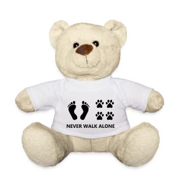 Chien Hund - Nounours - blanc - Devant
