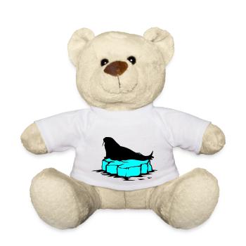 seehund eis - Teddy - Weiß - Vorne