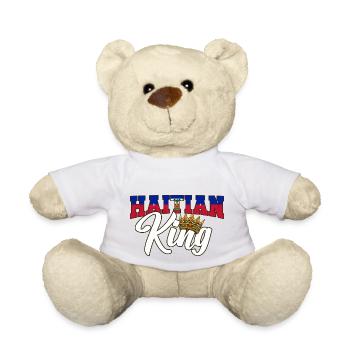 Haiti Haitian Flag Ayiti Haitian I Gift - Teddy Bear - white - Front