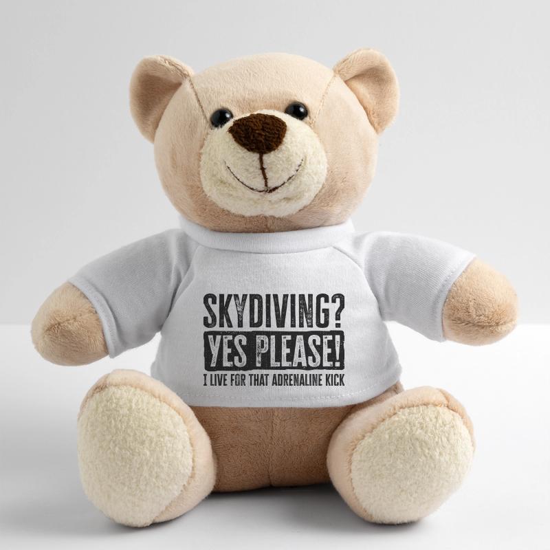 Sky Dive Fever Design. Perfektes Adrenalin-Geschenk Teddy