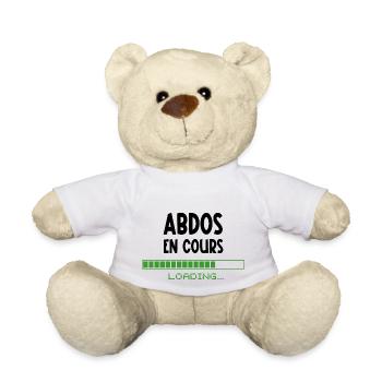 abdos en cours - Nounours - blanc - Devant