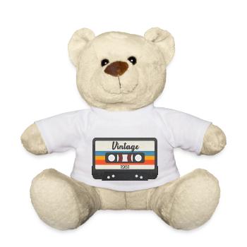 Vintage Kassette 1981 - Teddy - Weiß - Vorne