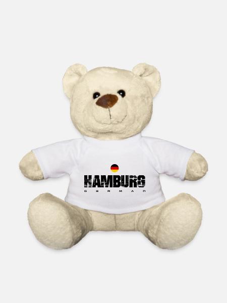 Flagge des German Heritage Circle - Teddy - Weiß
