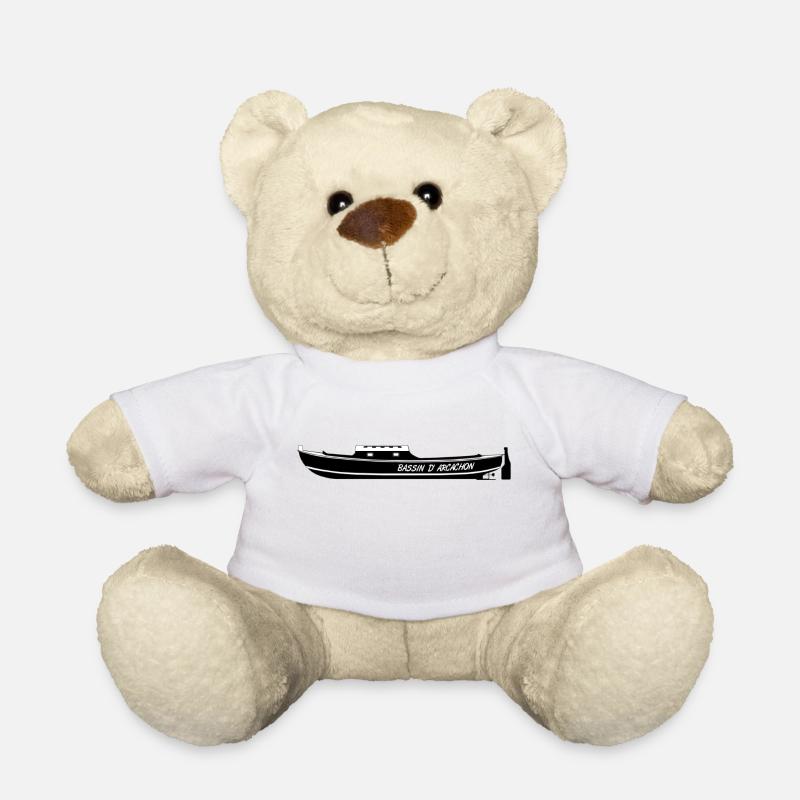 Pinnace - Teddy Bear - white