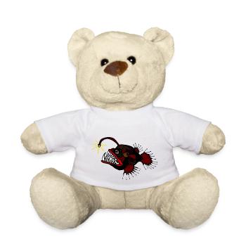 Anglerfisch - Teddy - Weiß - Vorne