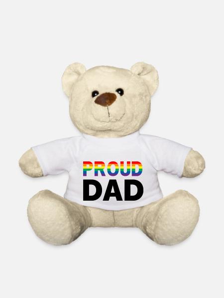 Proud Dad Pride - Teddy - Weiß