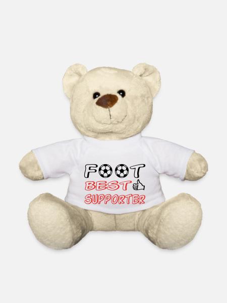 Foot best supporter - Nounours - blanc