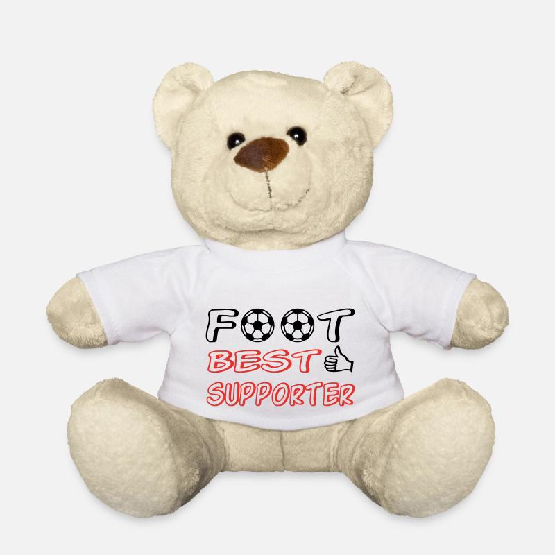 Foot best supporter - Nounours - blanc