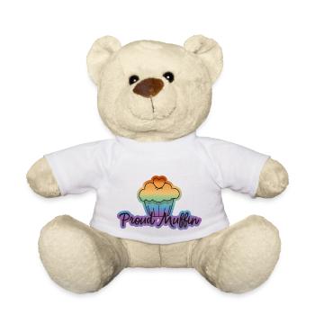 Proud Muffin - Teddy Bear - white - Front