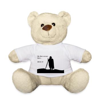Der Herr ist mein Hirte - Teddy - Weiß - Vorne