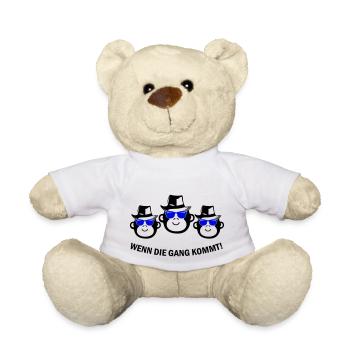 affen gang - Teddy - Weiß - Vorne