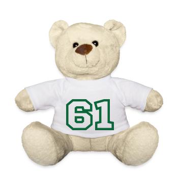 Nummer 61 Sport - Teddy - Weiß - Vorne