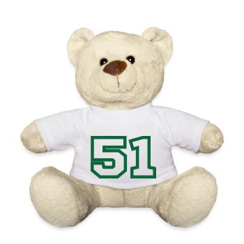 Nummer 51 green sport - Teddy - Weiß - Vorne