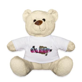 Gamer - Teddy - Weiß - Vorne