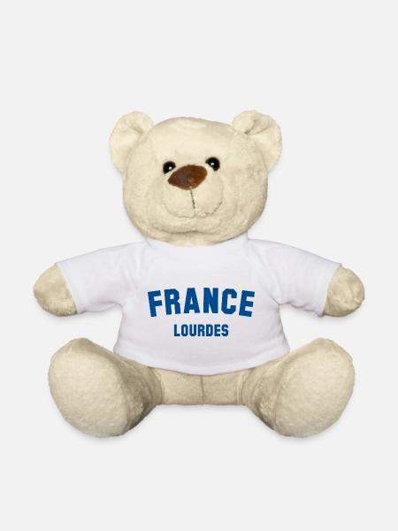 LOURDES France - Teddy - Weiß
