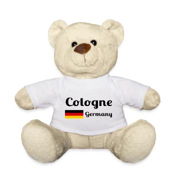 Cologne, Allemagne- Imprimés élégants - Nounours - blanc - Devant