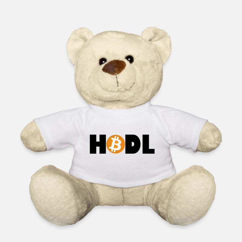 Bitcoin Revolution – Hold the Future - Teddy - Weiß