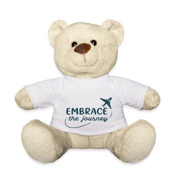 Embrace the Journey - Teddy Bear - white - Front