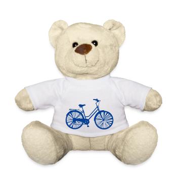 bicyclette - Nounours - blanc - Devant