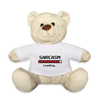 Sarcasme Loading Humour - Nounours - blanc - Devant