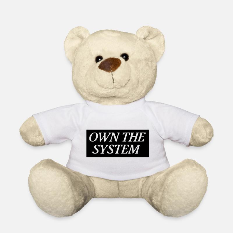 Own the System - Das eigene System - Teddy - Weiß