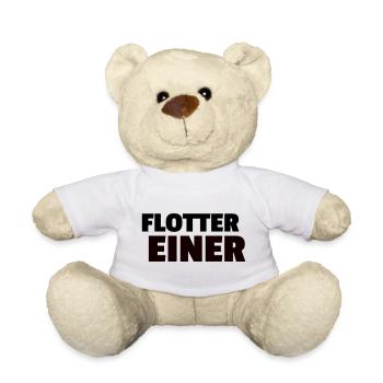 a brisk one - Teddy Bear - white - Front