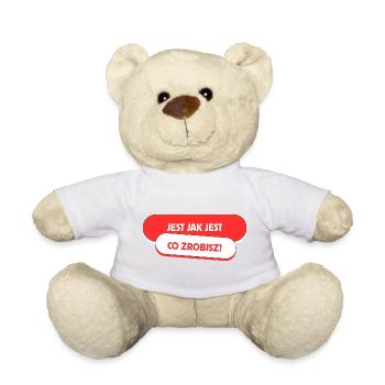 Es ist, wie es ist – Was wirst du tun? - Teddy - Weiß - Vorne