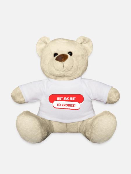 Es ist, wie es ist – Was wirst du tun? - Teddy - Weiß