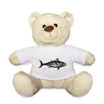 tuna - Teddy Bear - white - Front