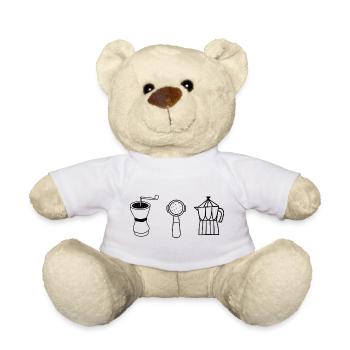 Évolution café  - Nounours - blanc - Devant