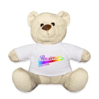 Pensionär 2026 Renten Hoodie, Tasse, Shirt - Teddy - Weiß - Vorne