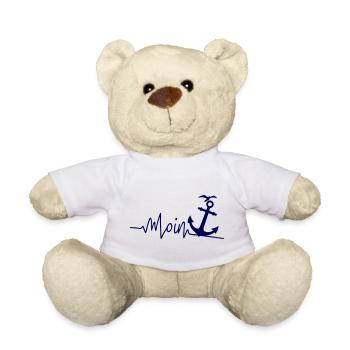 Meerchandise - Moin  - Teddy - Weiß - Vorne