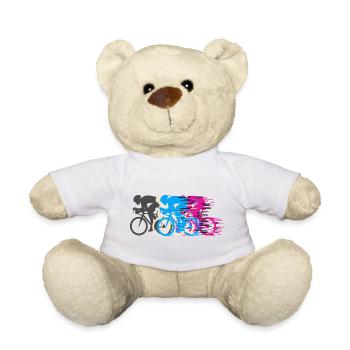 Vélo de route Vélo Vélo Sport Vélo VTT - Nounours - blanc - Devant