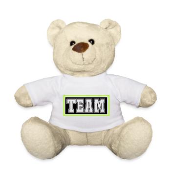 Team - Teddy Bear - white - Front