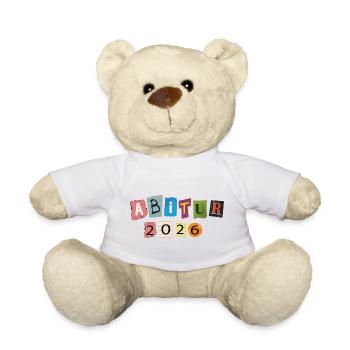 Abitur 2026 - Teddy - Weiß - Vorne