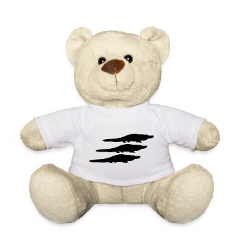 Alligator Silhouetten - Teddy - Weiß - Vorne